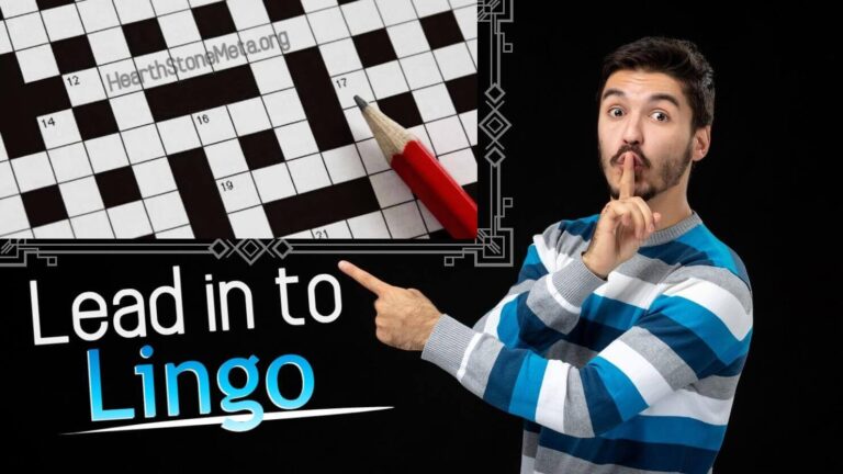 Lead in to Lingo: NYT Crossword Clues Guide