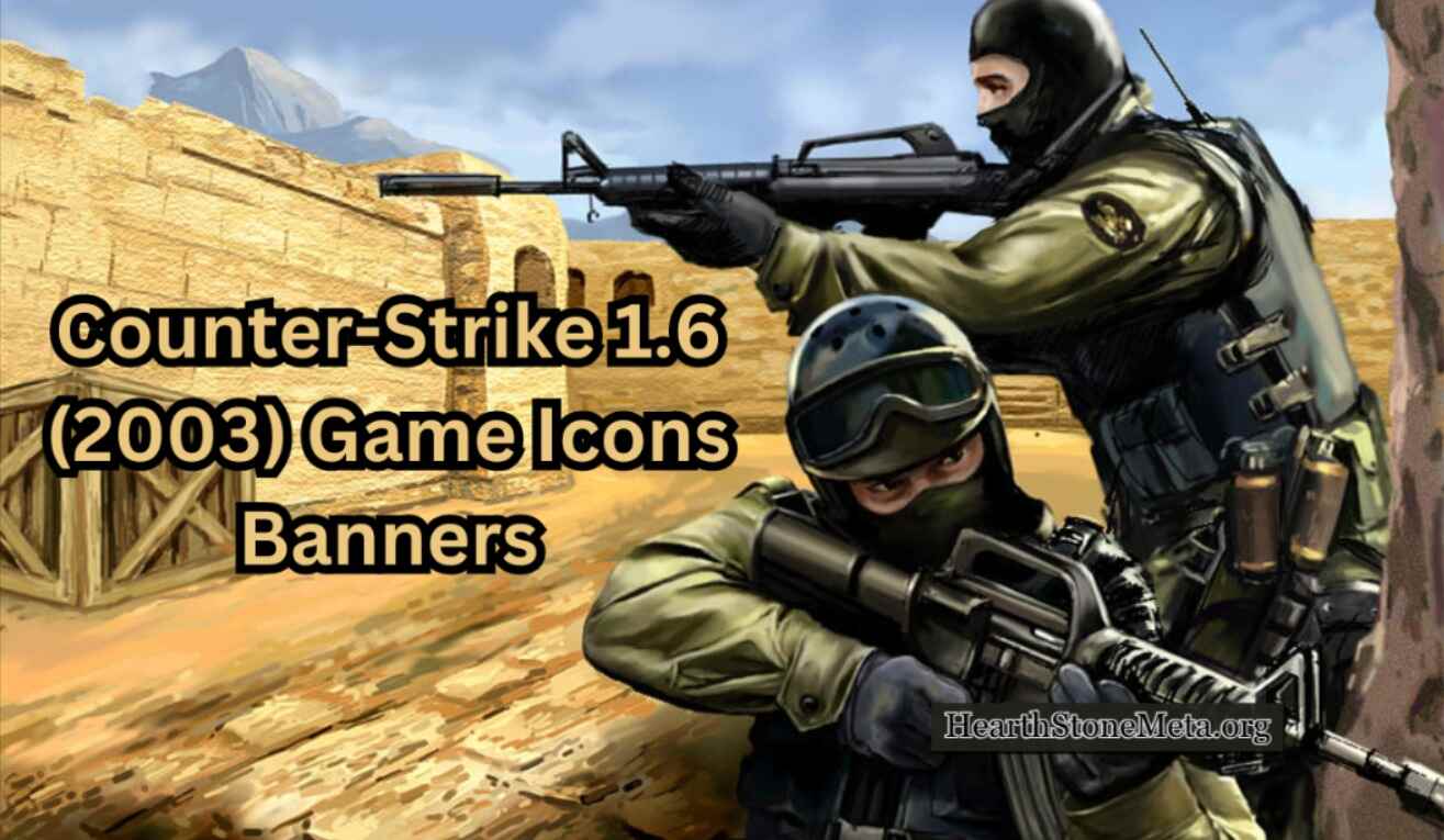 What are Counter-Strike 1.6 (2003) Game Icons Banners