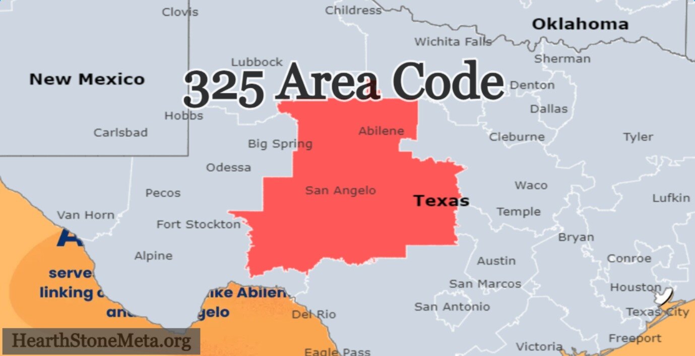 What Is the 325 Area Code